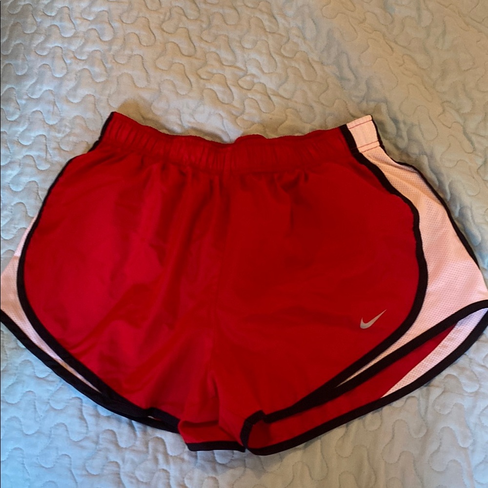 Nike Red and Pink Athletic Shorts Lightweight Performance